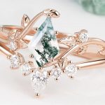 How Should A Moss Agate Engagement Ring Be Cleaned?